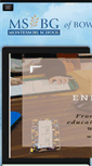 Mobile Screenshot of montessorischoolbg.org